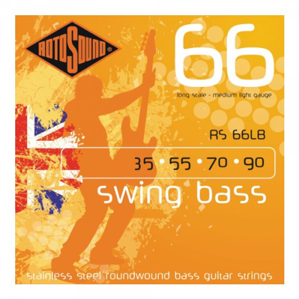 Rotosound 66 Swing Bass Guitar String set - 35-70