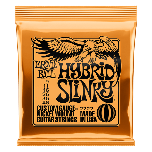 Ernie Ball Hybrid Slinky Electric Guitar String Set Ernie Ball Hybrid Slinky Electric Guitar String Set