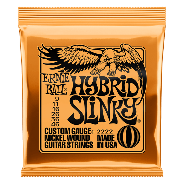 Ernie Ball Hybrid Slinky Electric Guitar String Set