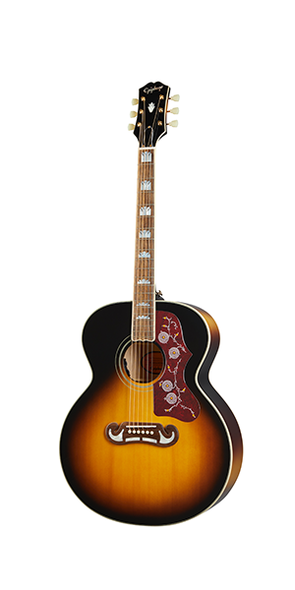 Epiphone Inspired by Gibson J-200 in Aged Vintage Sunburst Gloss