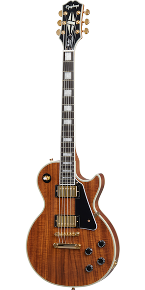 Epiphone Les Paul Custom Koa Electric Guitar