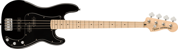 Fender Squier Affinity Series™ Precision Bass® PJ, Maple Fingerboard, Black Pickguard, Black