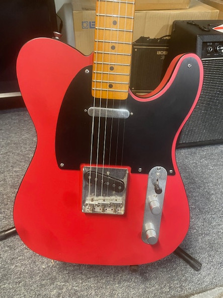 Fender Squier 40th Anniversary Telecaster Vintage Edition Satin Dakota Red Second Hand Fender Squier 40th Anniversary Telecaster Vintage Edition Satin Dakota Red Second Hand