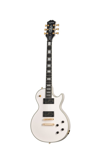 Epiphone Matt Heafy Les Paul Custom Origins with Case Bone White