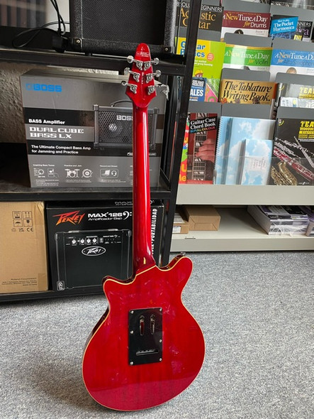 Harley Benton BM-75 Trans Red Deluxe Series Second Hand