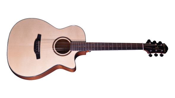 Crafter HT250CE Silver Series Orchestra Electro Acoustic Guitar Natural