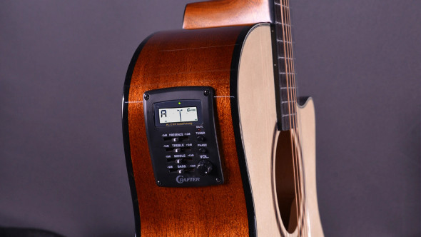 Crafter HT250CE Silver Series Orchestra Electro Acoustic Guitar Natural