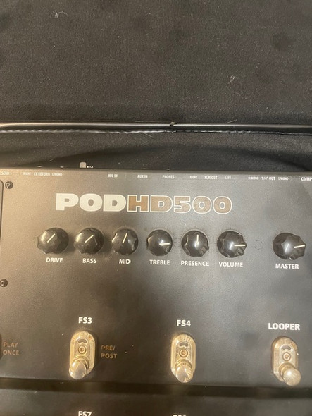 Line 6 HD500 with Gator Gigbag Second Hand