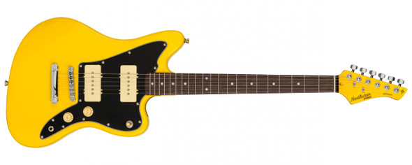 Northstar Pro Blues Commander Electric Guitar  Grafitti Yellow