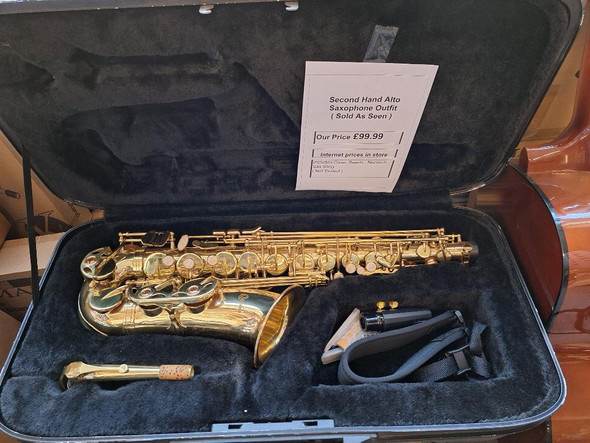 Second Hand Alto Saxophone By Ridgewood