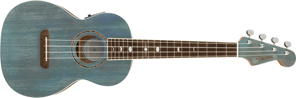 Fender Dhani Harrison Tenor Electro Ukulele Turquoise