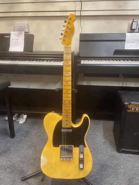 Fender Custom Shop 1952 Heavy Relic Telecaster Nocaster Blonde Second Hand