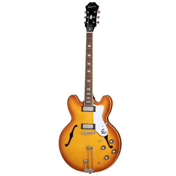 Epiphone Riviera Electric Guitar Frequensator Tailpiece Royal Tan 