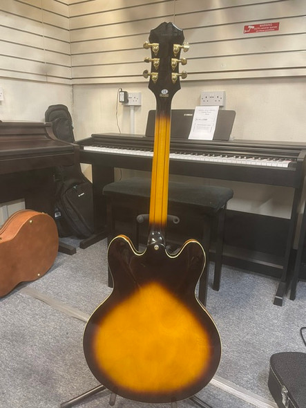 Epiphone Sheraton Vintage Sunburst Left Handed  Second Hand