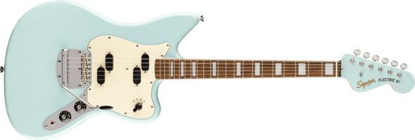 Fender Squier Paranormal Electric VI Guitar Daphne Blue