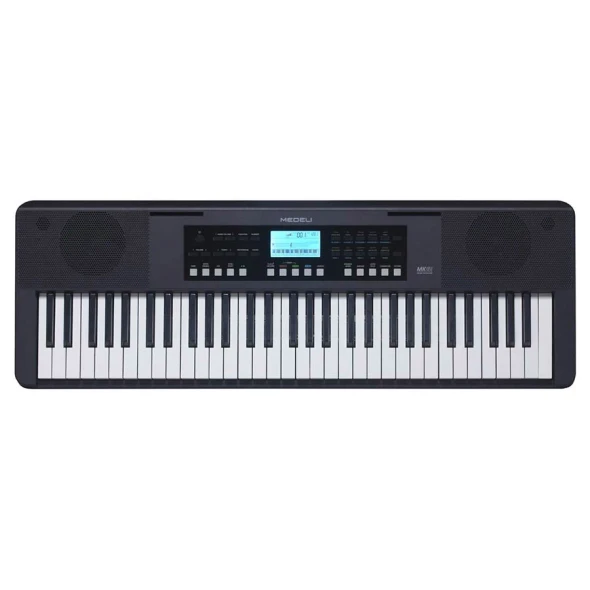 Medeli MK61 Nebula Series 61 Note Touch Sensitive Keyboard, Black