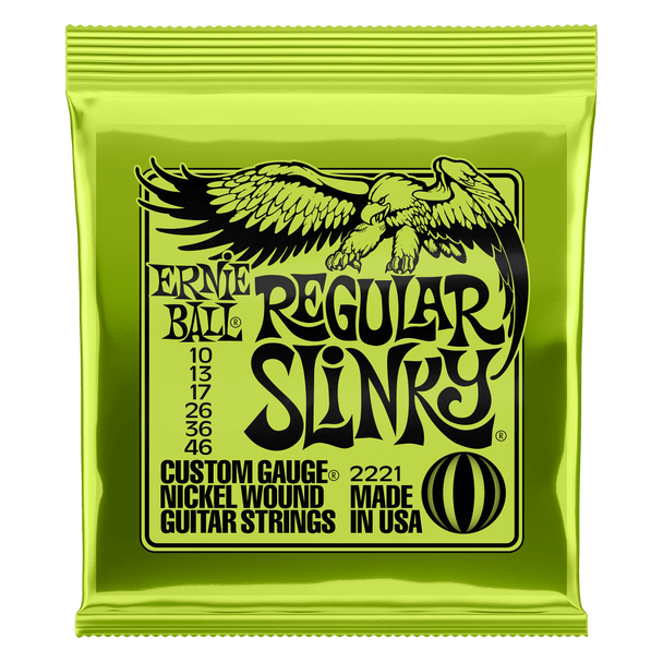 Ernie Ball Regular Slinky Electric Guitar String Set