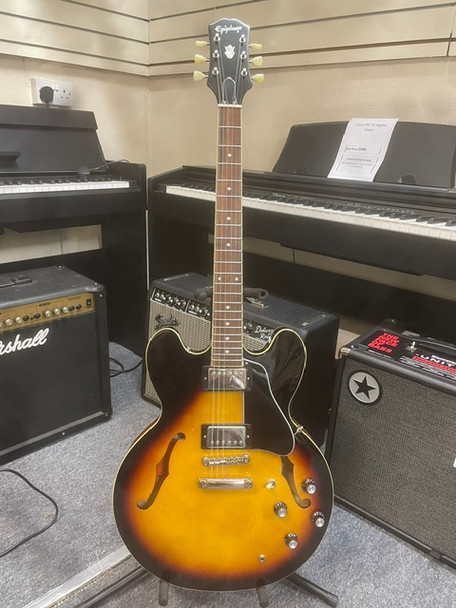 Epiphone Inspired by Gibson ES-335 Vintage Sunburst Second Hand