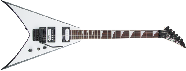 Jackson JS Series King V JS32 White with Black Bevels