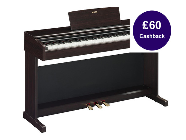 Yamaha Arius YDP145RW  Digital Piano; Rosewood With Generic Piano Bench Yamaha Arius YDP145RW  Digital Piano; Rosewood With Generic Piano Bench