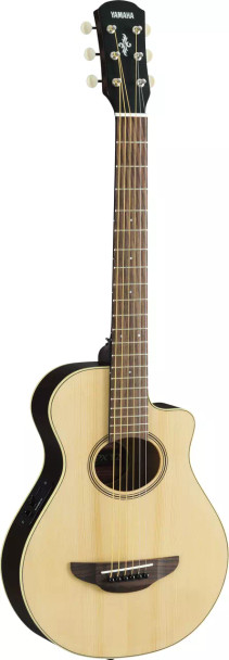 Yamaha APXT2 ¾ Size Electro-Acoustic Travel Guitar In Natural