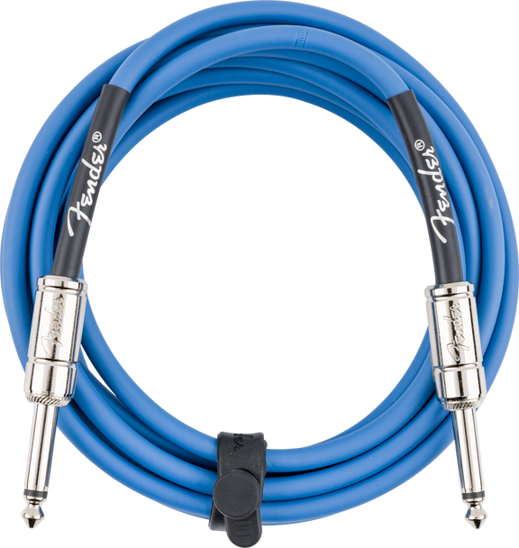 Fender Guitar Lead Contour™ Instrument Cable, Lake Placid Blue, 10 FT 3M
