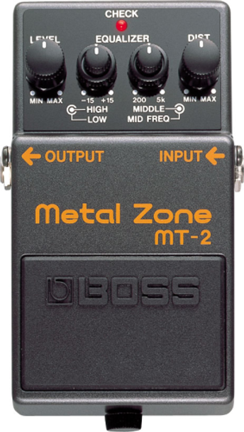 Boss MT-2  Metal Zone Distortion Guitar Pedal