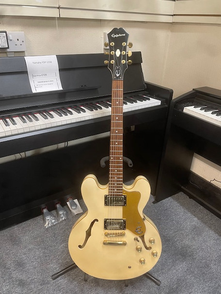 Epiphone Dot Pearl White Second Hand
