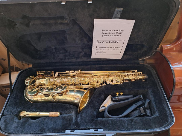Second Hand Alto Saxophone By Ridgewood