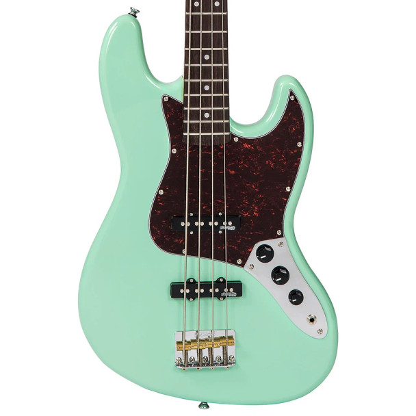 Vintage VJ74 ReIssued Bass  Ventura Green
