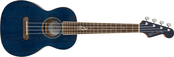 Fender Dhani Harrison Tenor Electro Ukulele Sapphire Blue