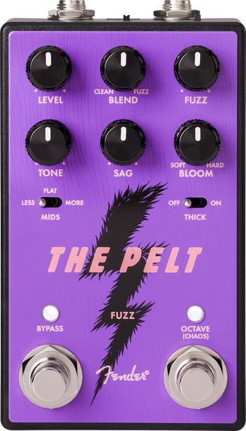 Fender The Pelt V2 Fuzz Guitar Effects Pedal