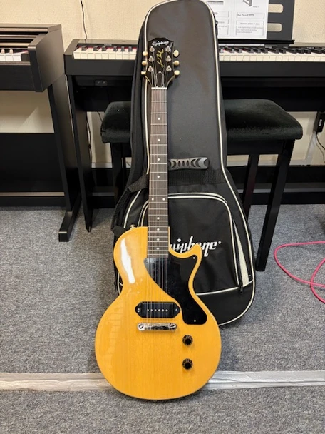 Epiphone Les Paul Junior TV Yellow with Epiphone Gigbag Second Hand