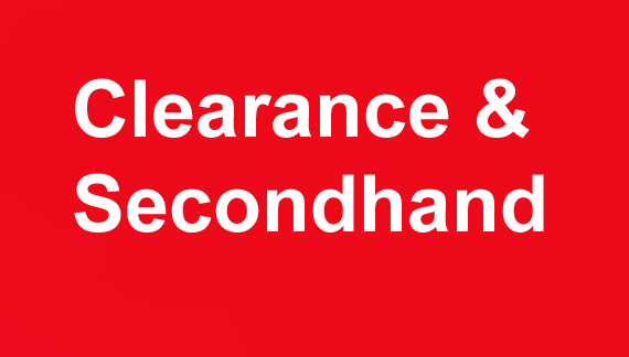 Clearance And Secondhand