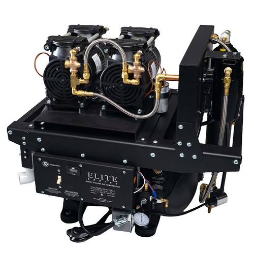 Tech West Elite Series Rocky compressor angled front view
