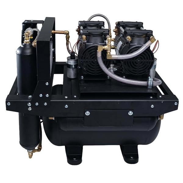 Tech West Elite Series Rocky dental air compressor front view