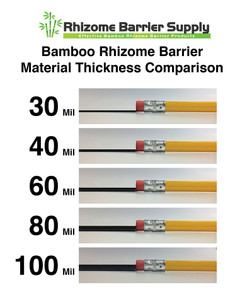 Bamboo Barrier - Rhizome Barrier Bamboo Barrier - Rhizome Barrier