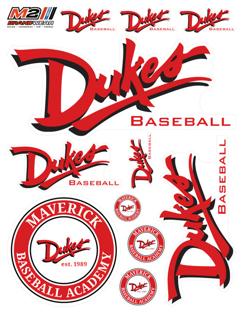 Dukes Sticker Sheet