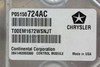 13 Dodge Avenger P05150724AC Computer Brain Engine Control ECU ECM EBX Module