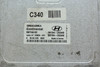 10 11 12 SANTA FE 39104-2G340 COMPUTER BRAIN ENGINE CONTROL ECU MODULE L2395