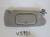 04 05 06 PACIFICA RIGHT PASSENGER SIDE INTERIOR SUN VISOR SUNVISOR GREY V5901