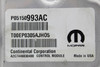 15 Chrysler 200 P05150993AC Computer Brain Engine Control ECU ECM EBX Module