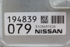 16 Altima 310F6 BV91A Transmission Shift Computer Control TCM TCU Unit Module