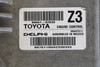 2015 Toyota Corolla 89661-0Z630 Computer Brain Engine Control ECU ECM EBX Module