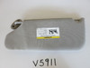 05-10 GRAND CHEROKEE RIGHT PASSENGER SIDE INTERIOR SUN VISOR SUNVISOR GREY V5911