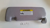 2006 06 GMC YUKON 1500 RIGHT PASSENGER SIDE INTERIOR SUN VISOR SUNVISOR GREY