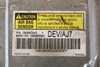 2001 Cadillac Deville 09390350 SRS Safety Restraint System Control Module Unit