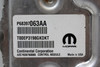19 20 Jeep Cherokee 68397063AA Computer Brain Engine Control ECU ECM EBX Module