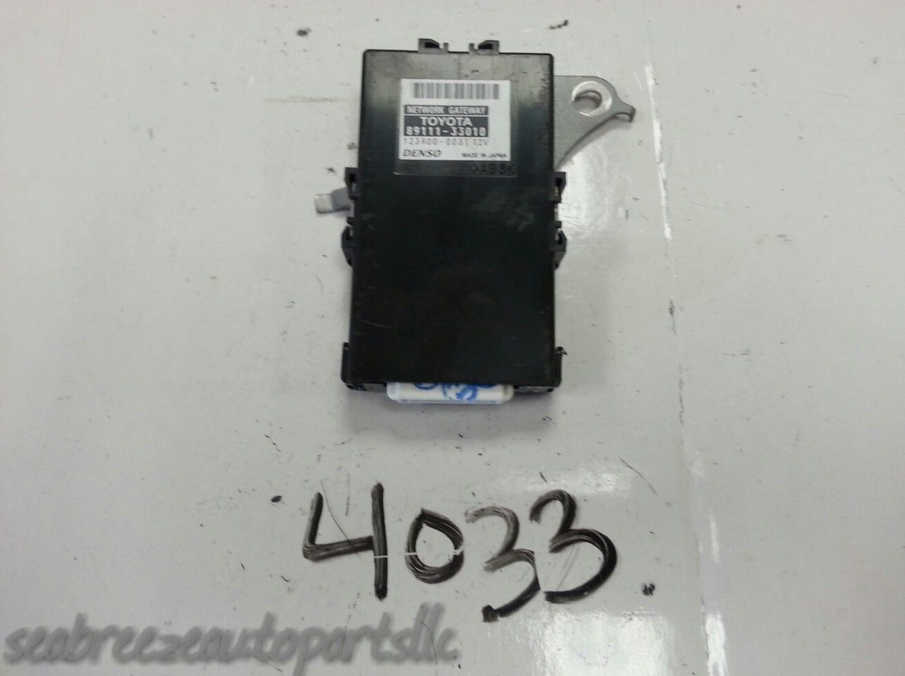 07 08 09 LEXUS ES350 HEADLAMP LIGHTING LAMPS BODY CONTROL UNIT MODULE BCU BCM
