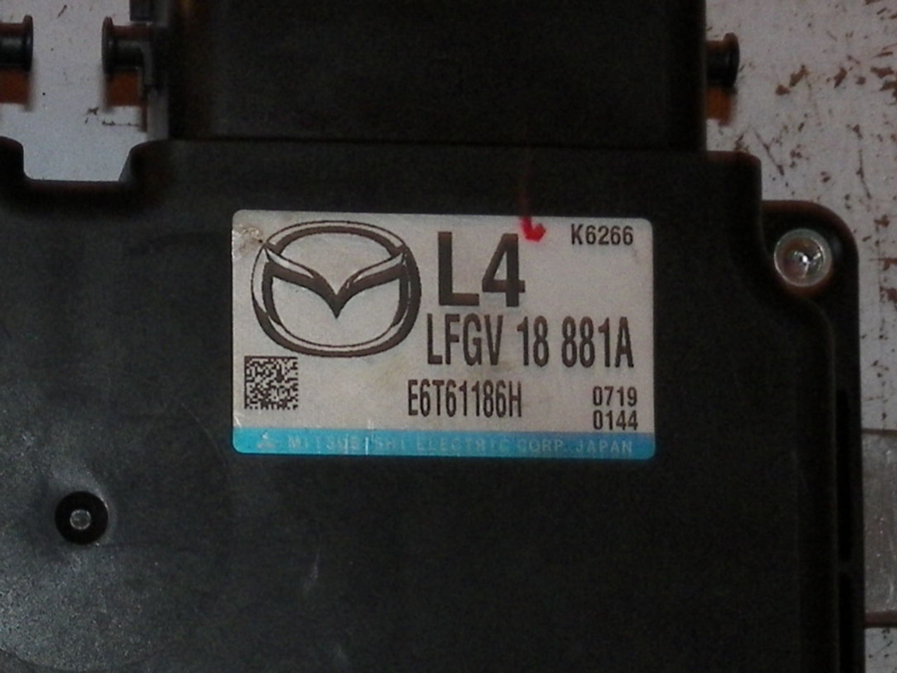 2011 11 MAZDA 3 2.0L AT COMPUTER BRAIN ENGINE CONTROL ECU ECM MODULE